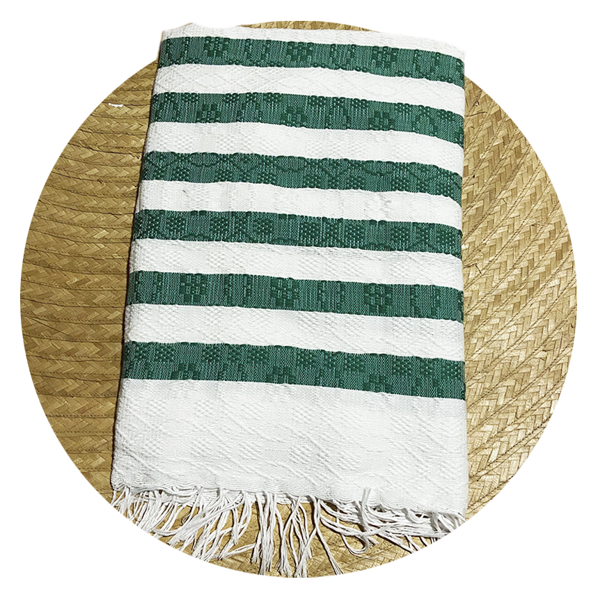 Green Inabel Beach Towel